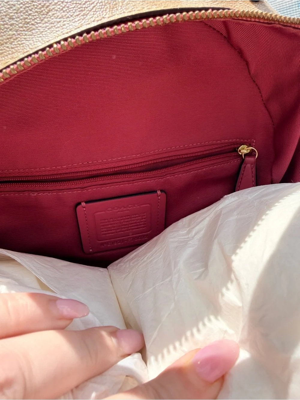 Coach jordyn backpack